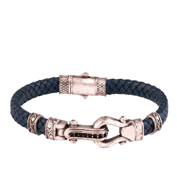Bracelet Blue and Silver