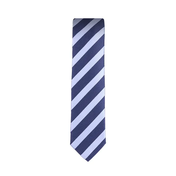 Navy light Blue Stripe Tie 8124