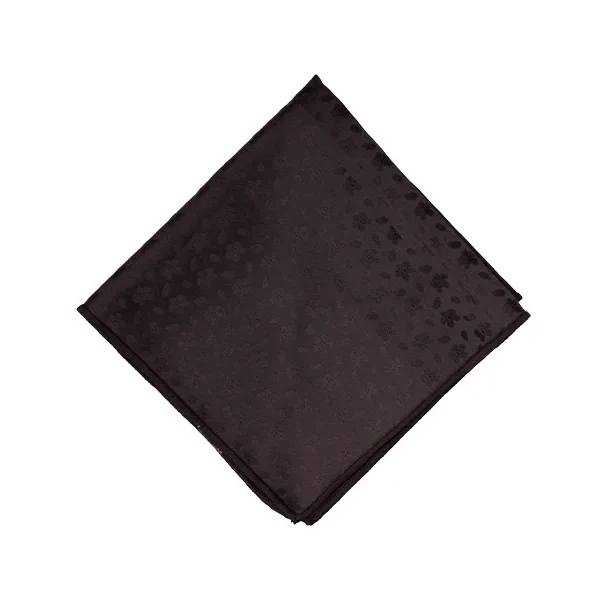 Pocket Square Black 8316