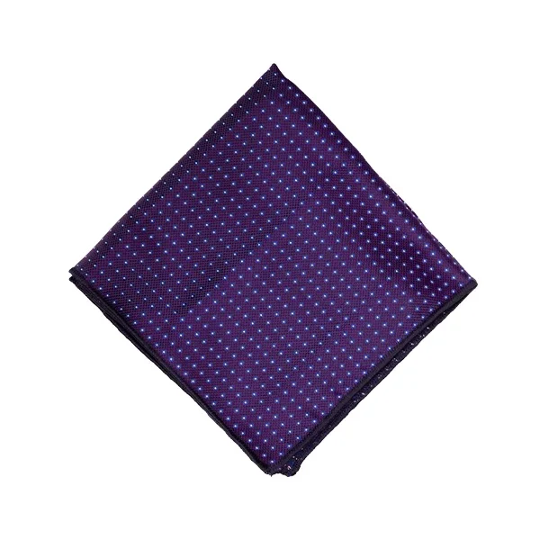 Pocket Square dark blue white 8321
