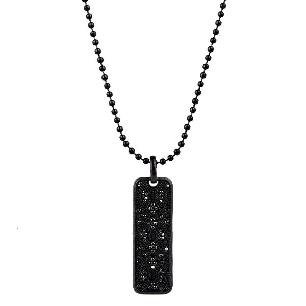 Necklace Black Men 8560