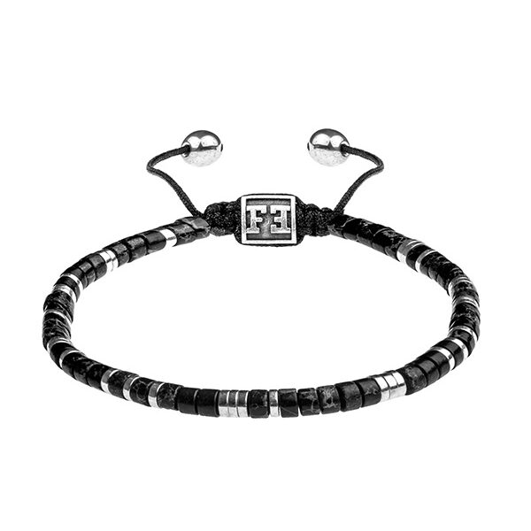 Bracelet black Marble 8568