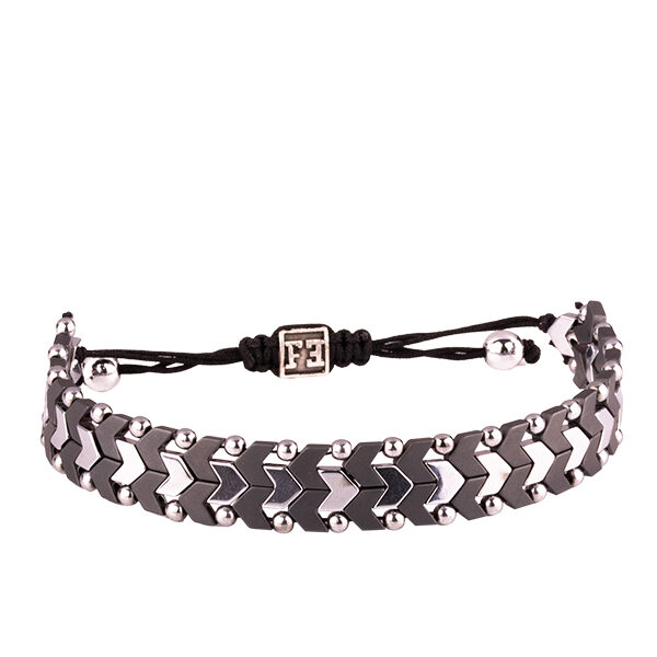 Bilezik Siyah Çelik 8577