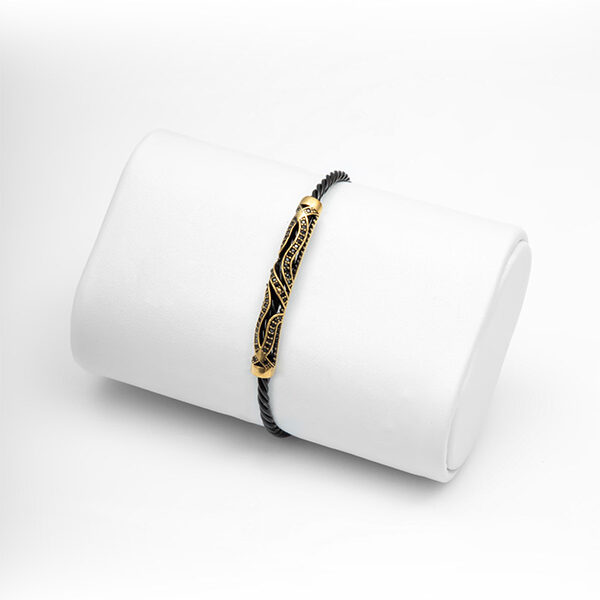 Bilezik Siyah ve Altın 8661