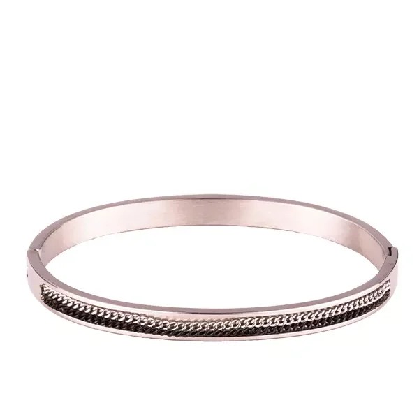 Bracelet Silver- black and silver